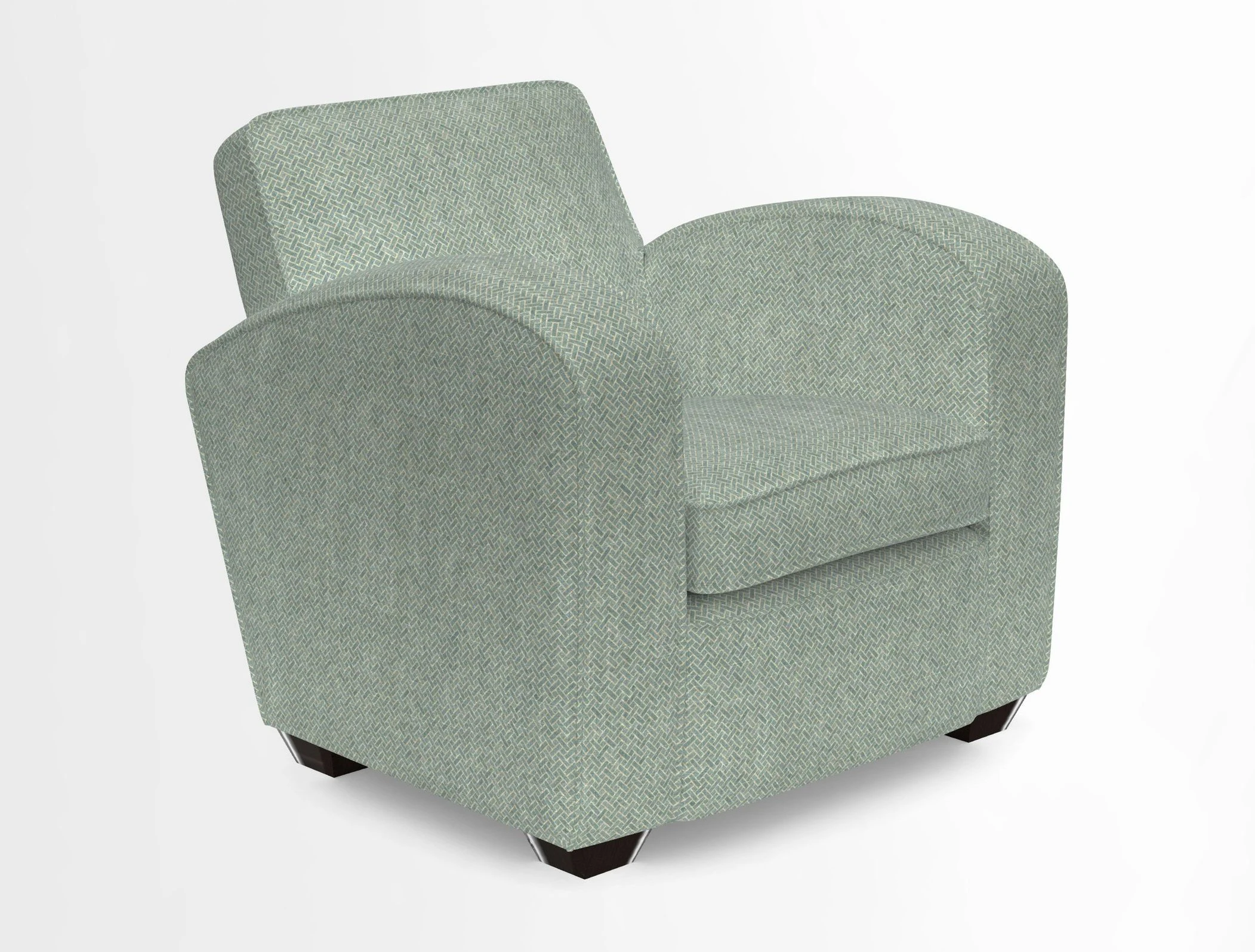 Montmartre Chair in V&A Brompton Collection Ikat Morning Blue