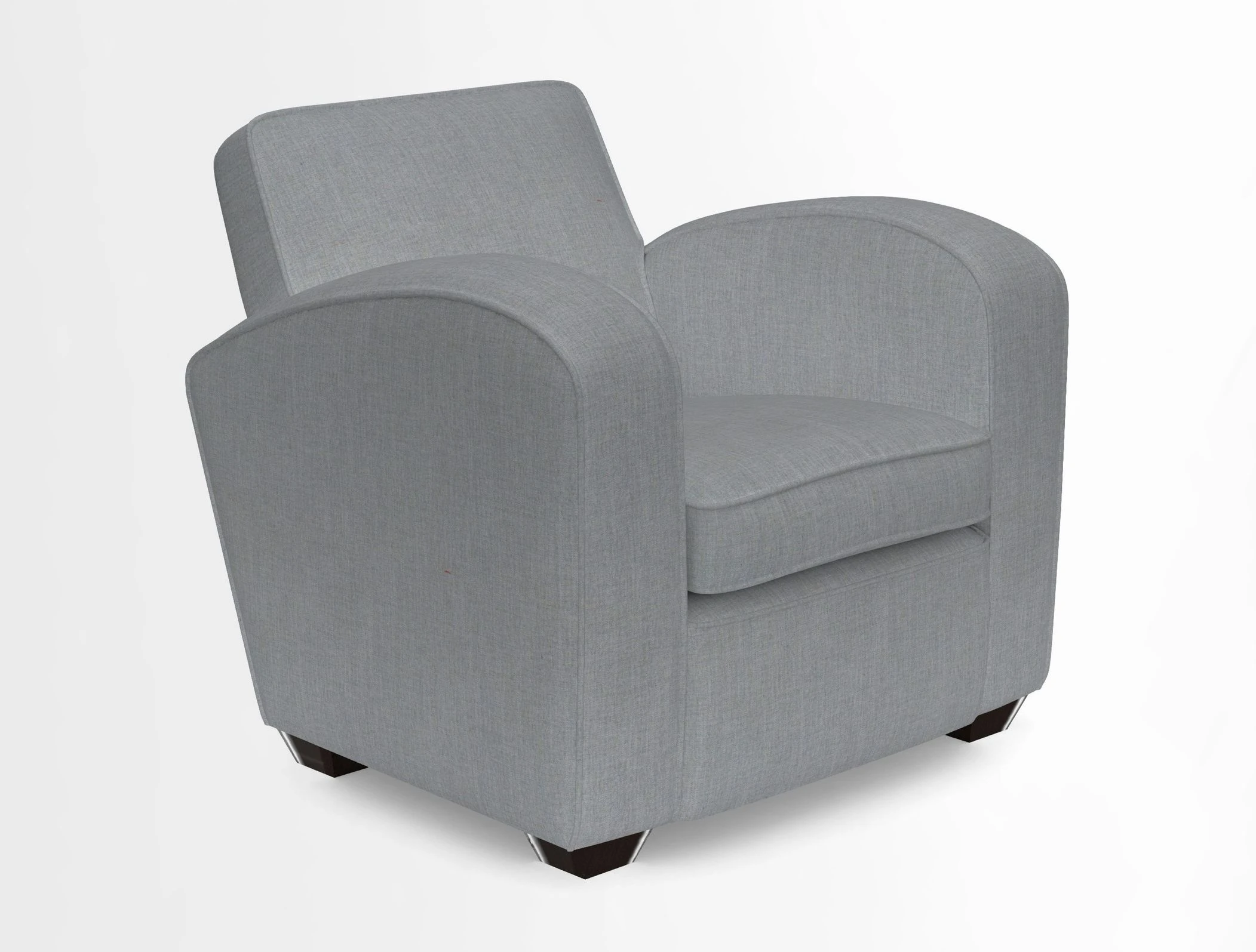 Montmartre Chair in V&A Brompton Collection Ikat Morning Blue