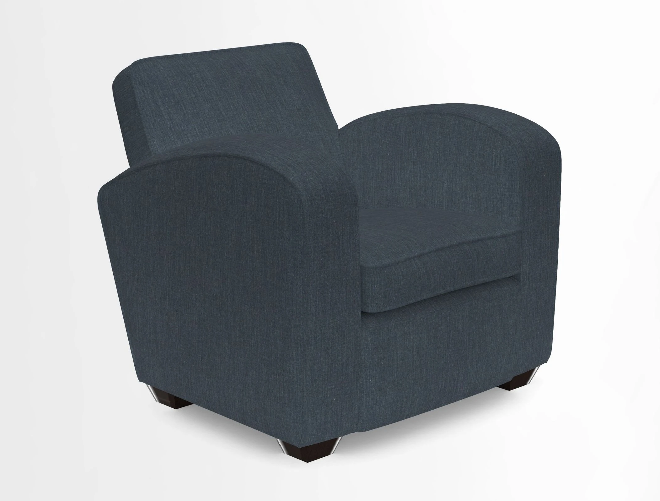 Montmartre Chair in V&A Brompton Collection Ikat Morning Blue