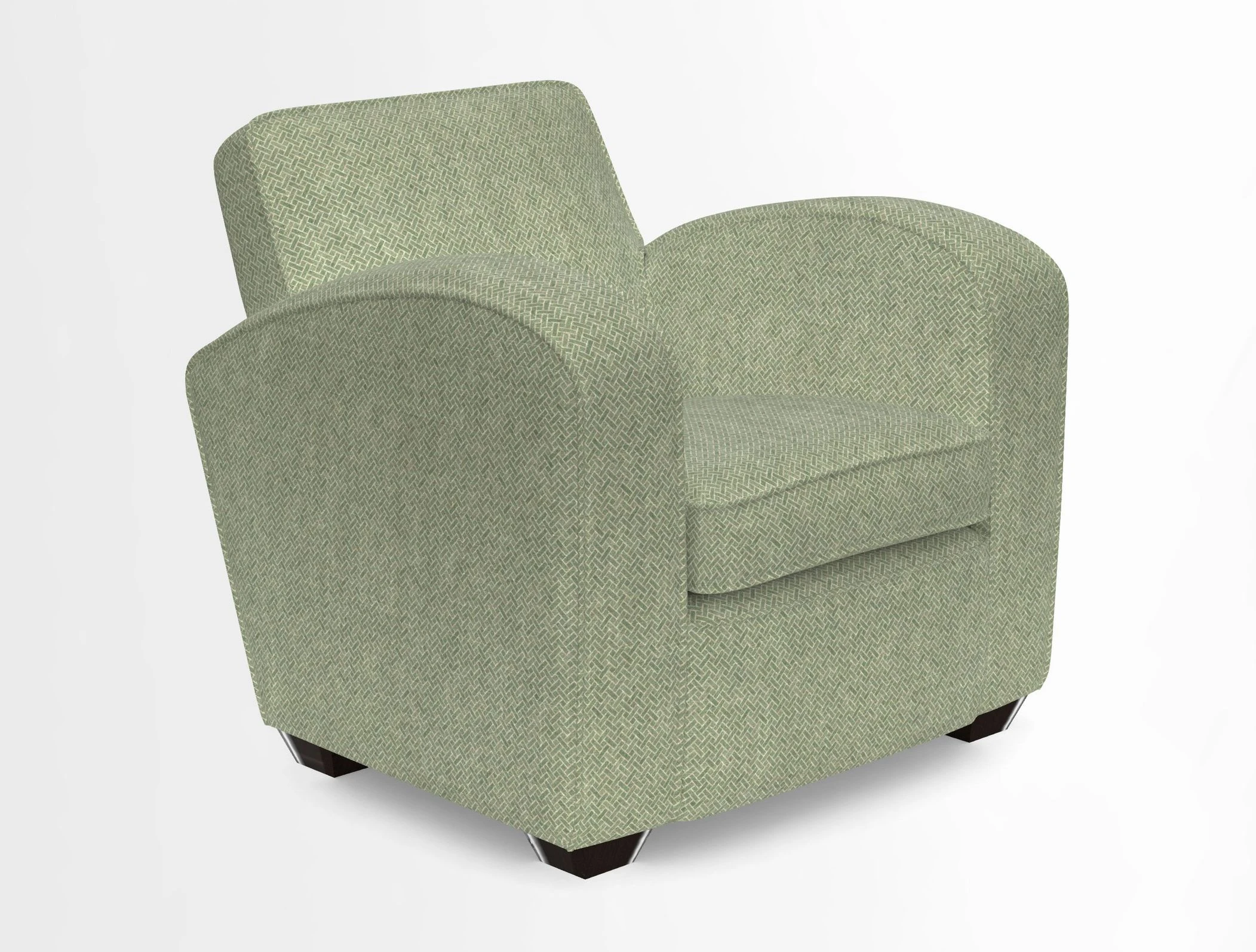 Montmartre Chair in V&A Brompton Collection Ikat Morning Blue
