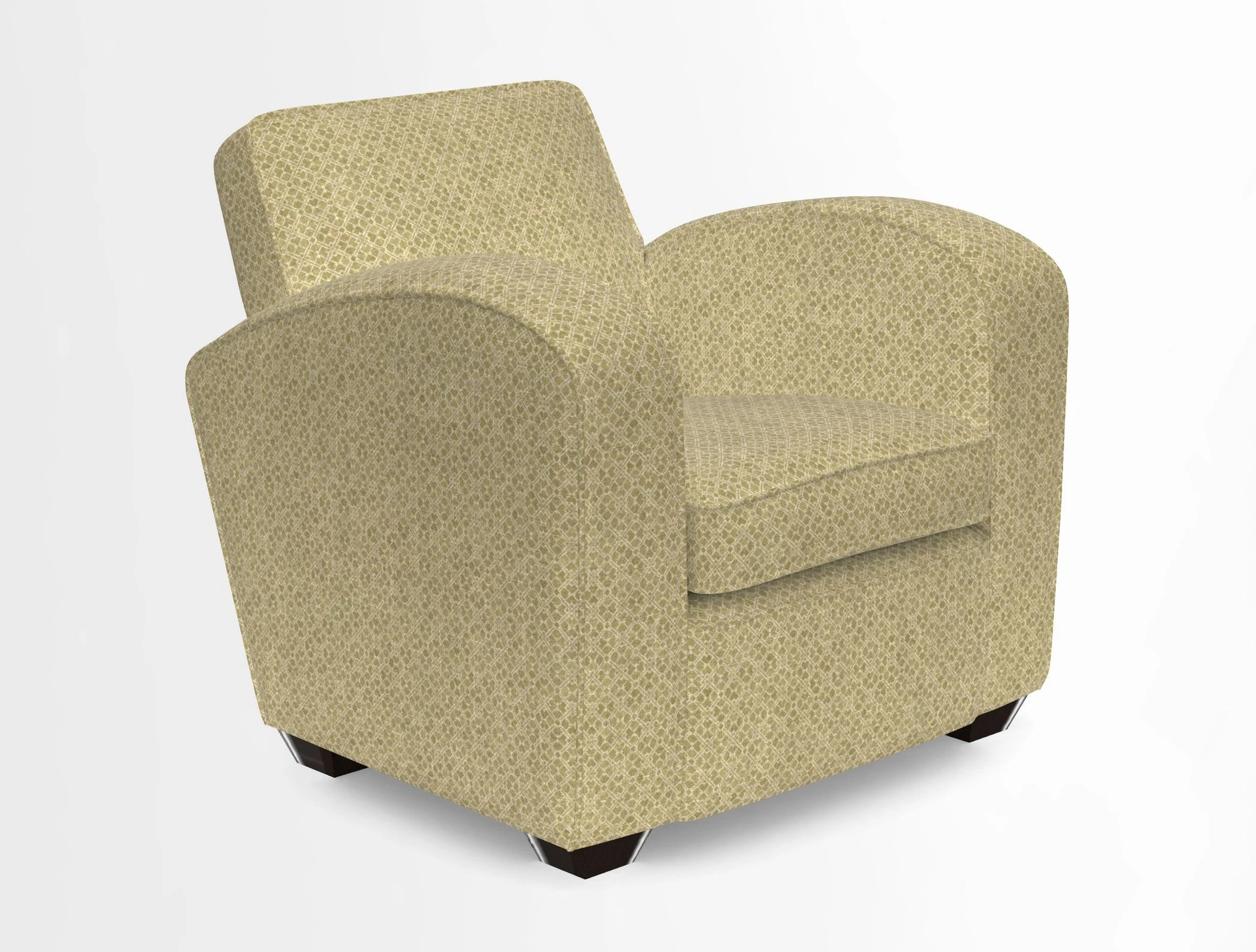 Montmartre Chair in V&A Brompton Collection Ikat Morning Blue