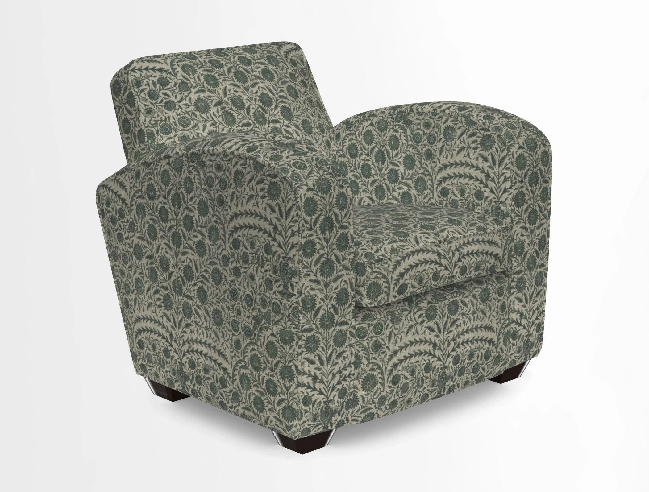 Montmartre Chair in V&A Brompton Collection Ikat Morning Blue