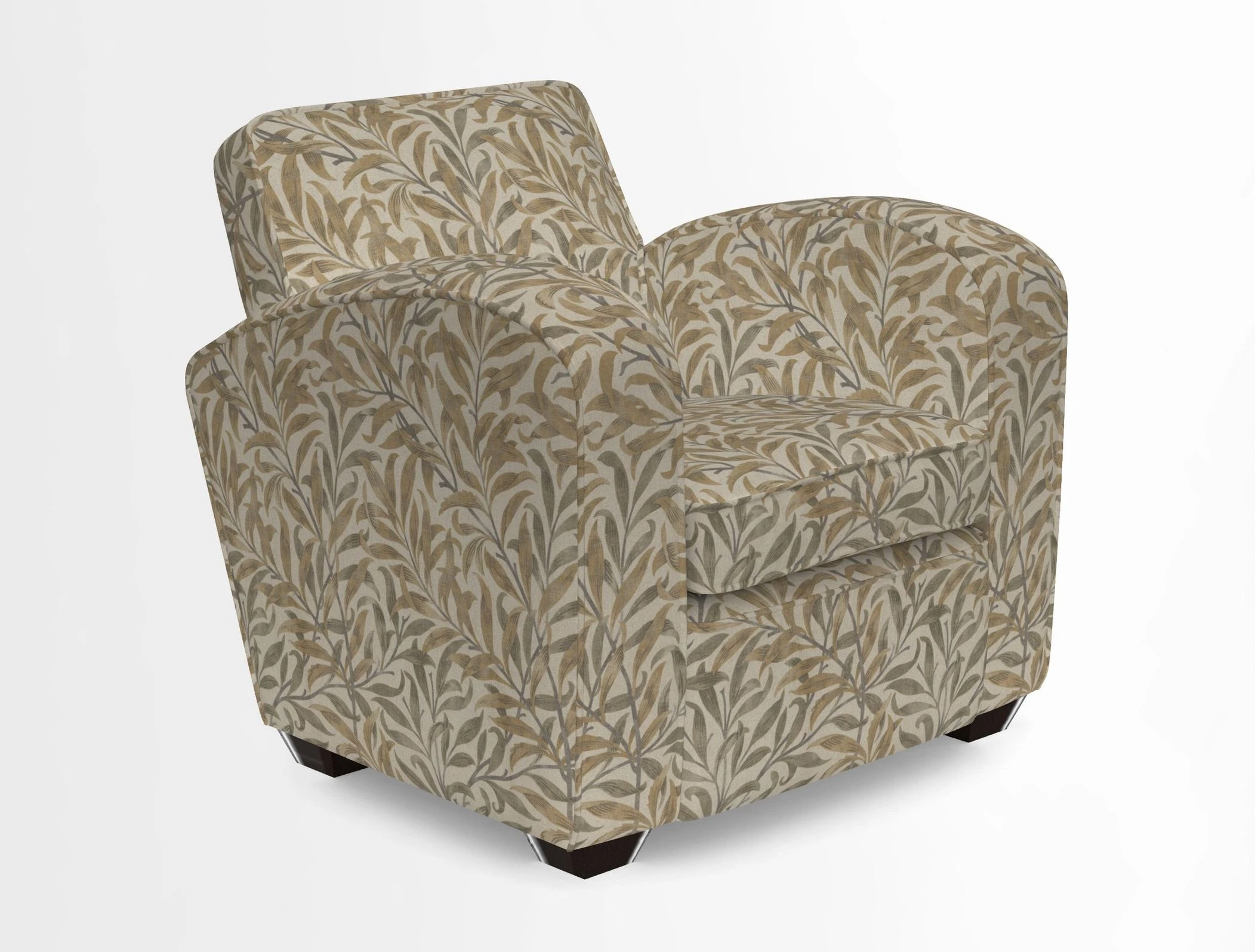 Montmartre Chair in V&A Brompton Collection Ikat Morning Blue
