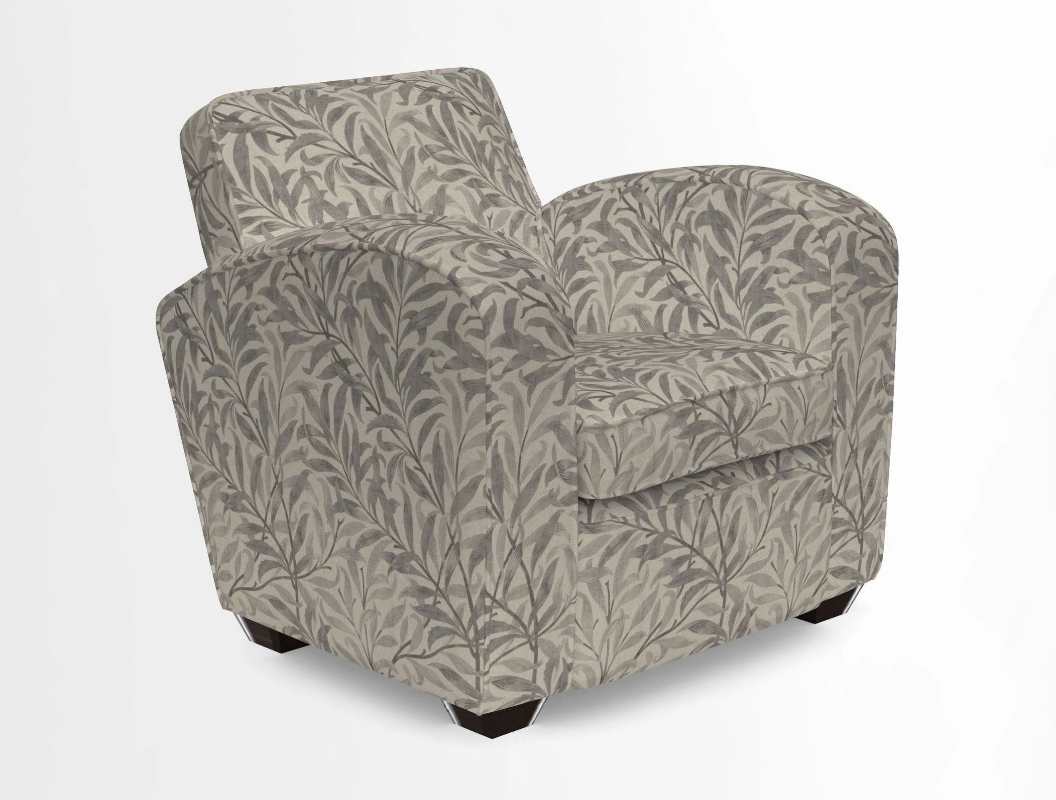 Montmartre Chair in V&A Brompton Collection Ikat Morning Blue