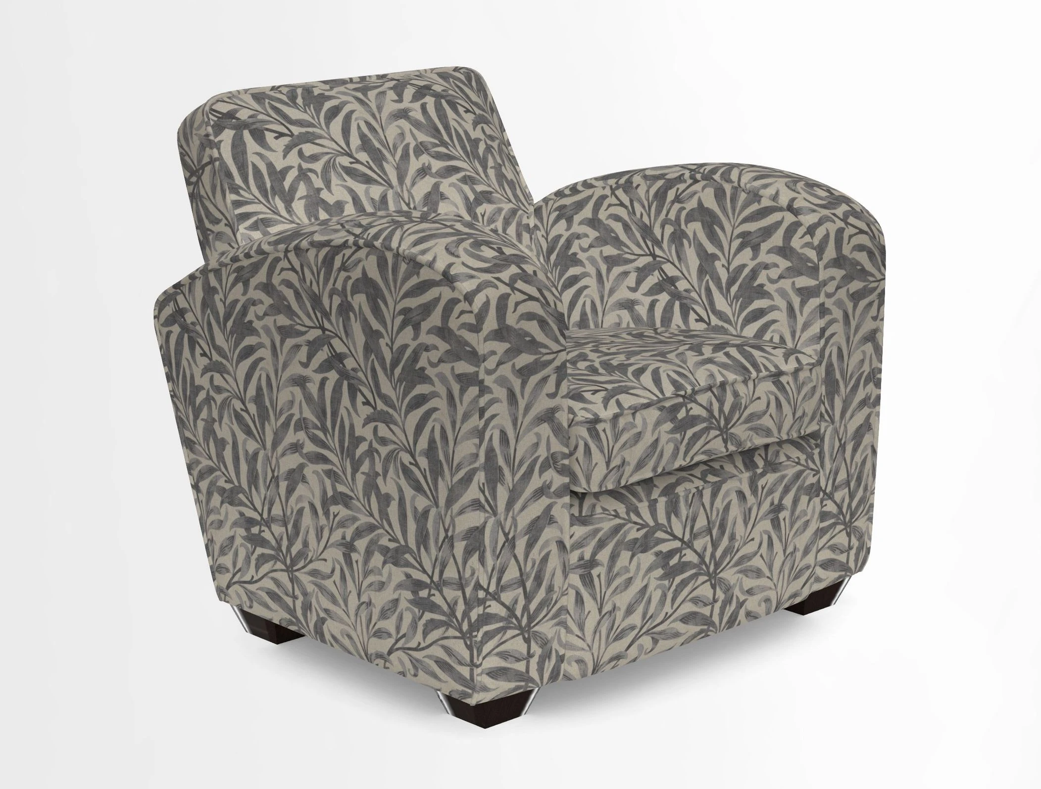 Montmartre Chair in V&A Brompton Collection Ikat Morning Blue