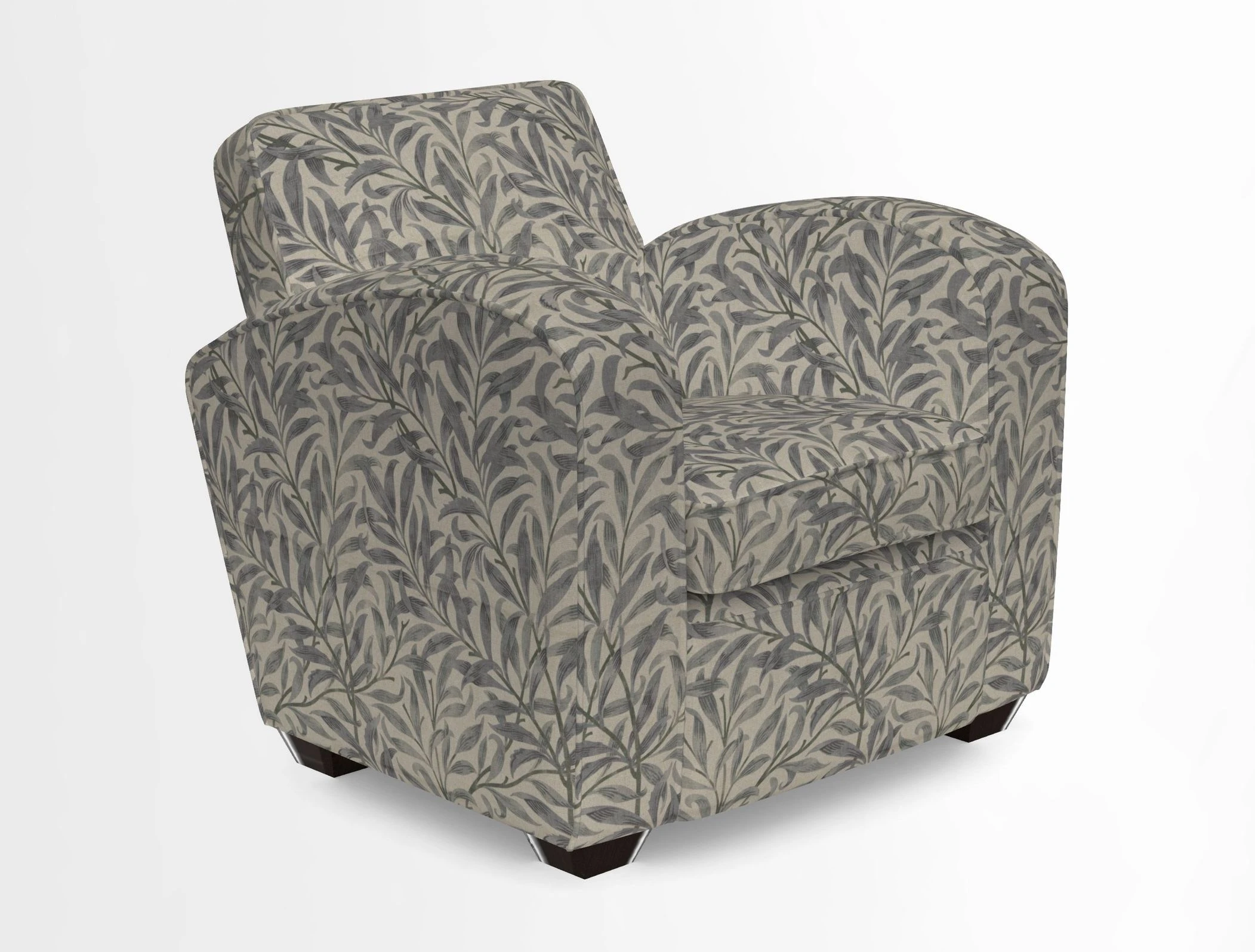 Montmartre Chair in V&A Brompton Collection Ikat Morning Blue
