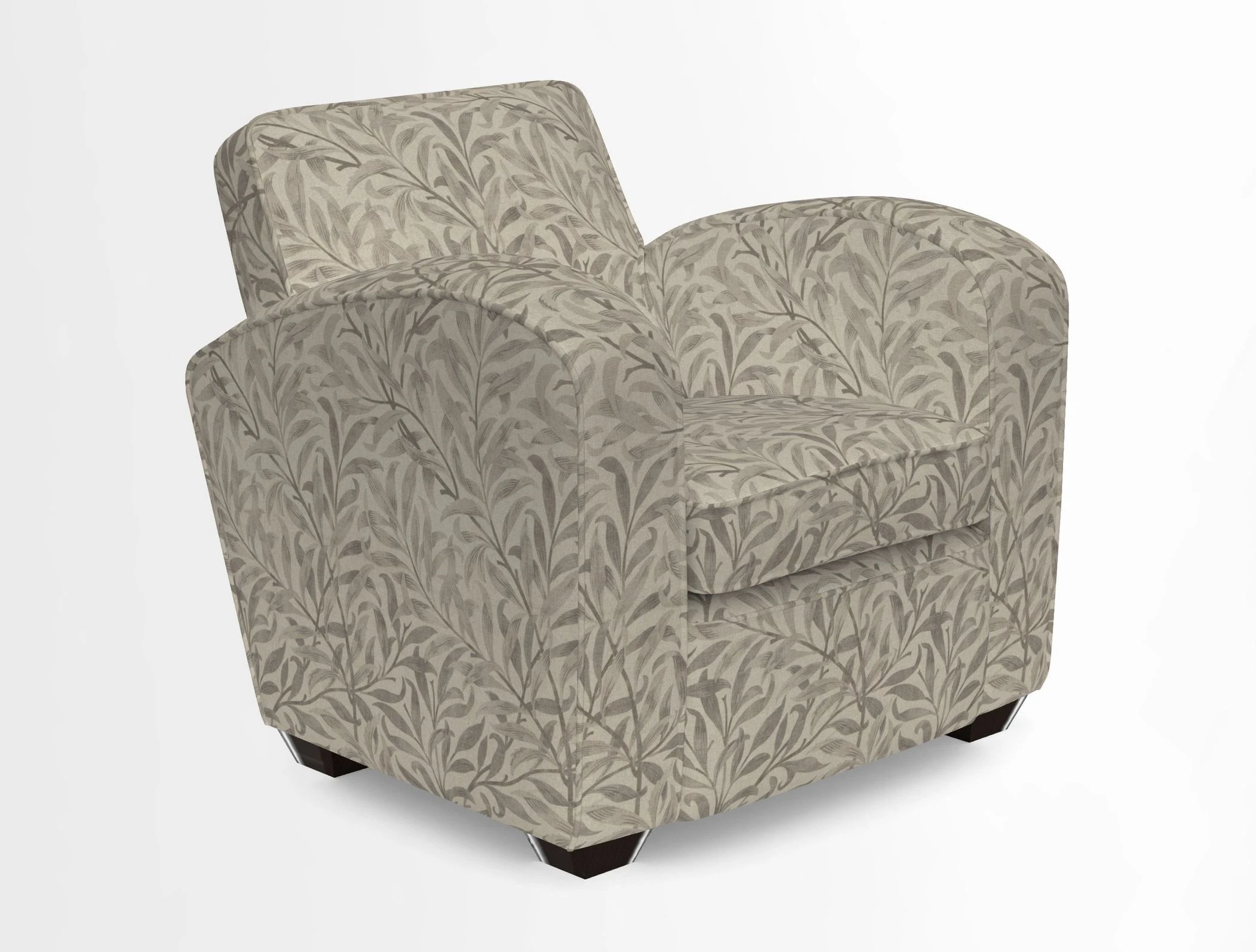 Montmartre Chair in V&A Brompton Collection Ikat Morning Blue