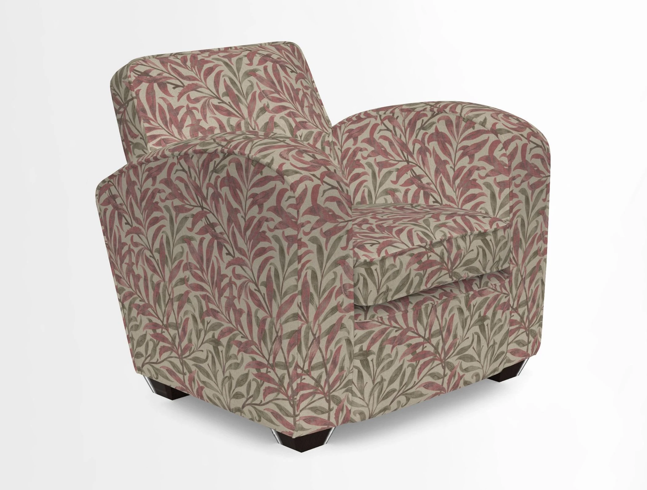 Montmartre Chair in V&A Brompton Collection Ikat Morning Blue