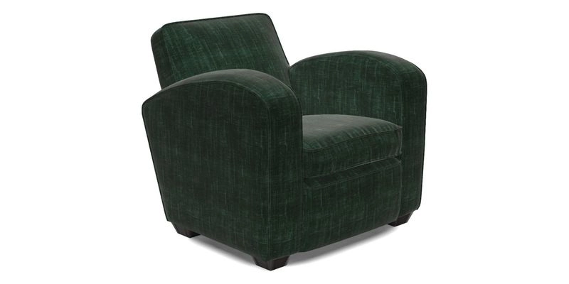 Montmartre Chair in V&A Brompton Collection Ikat Morning Blue