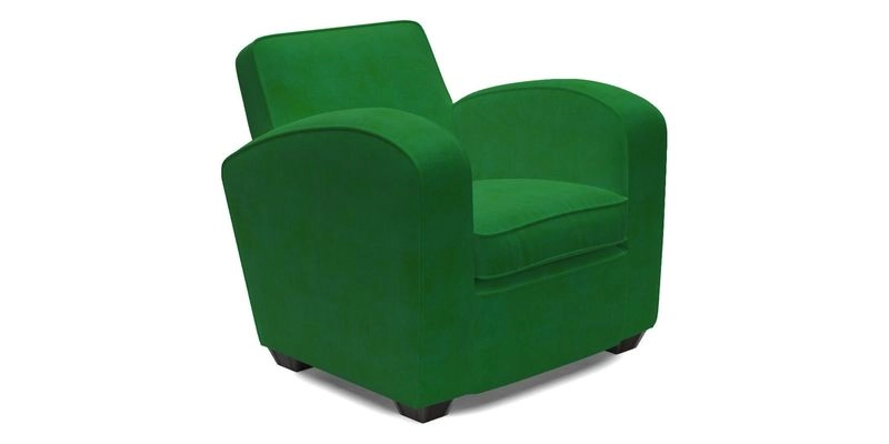 Montmartre Chair in V&A Brompton Collection Ikat Morning Blue