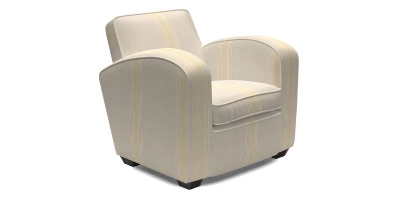 Montmartre Chair in V&A Brompton Collection Ikat Morning Blue