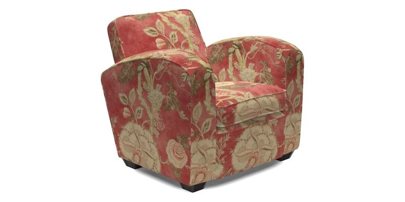 Montmartre Chair in V&A Brompton Collection Ikat Morning Blue