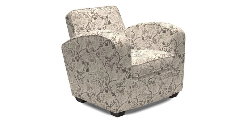 Montmartre Chair in V&A Brompton Collection Ikat Morning Blue