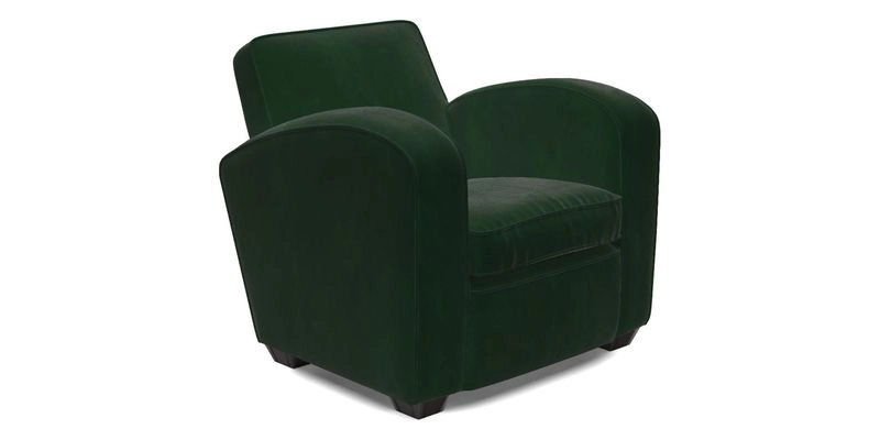 Montmartre Chair in V&A Brompton Collection Ikat Morning Blue