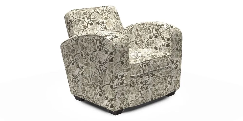 Montmartre Chair in V&A Brompton Collection Ikat Morning Blue