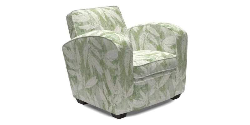 Montmartre Chair in V&A Brompton Collection Ikat Morning Blue