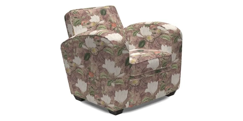 Montmartre Chair in V&A Brompton Collection Ikat Morning Blue