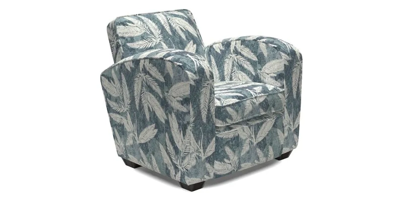 Montmartre Chair in V&A Brompton Collection Ikat Morning Blue
