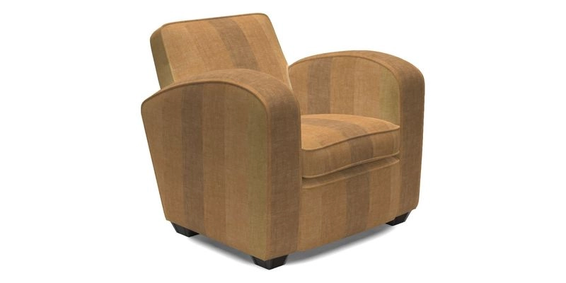 Montmartre Chair in V&A Brompton Collection Ikat Morning Blue