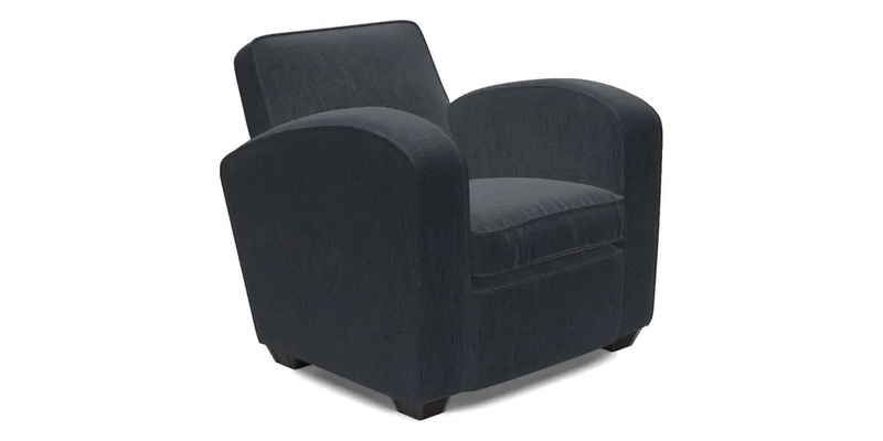 Montmartre Chair in V&A Brompton Collection Ikat Morning Blue