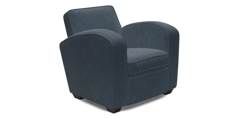 Montmartre Chair in V&A Brompton Collection Ikat Morning Blue