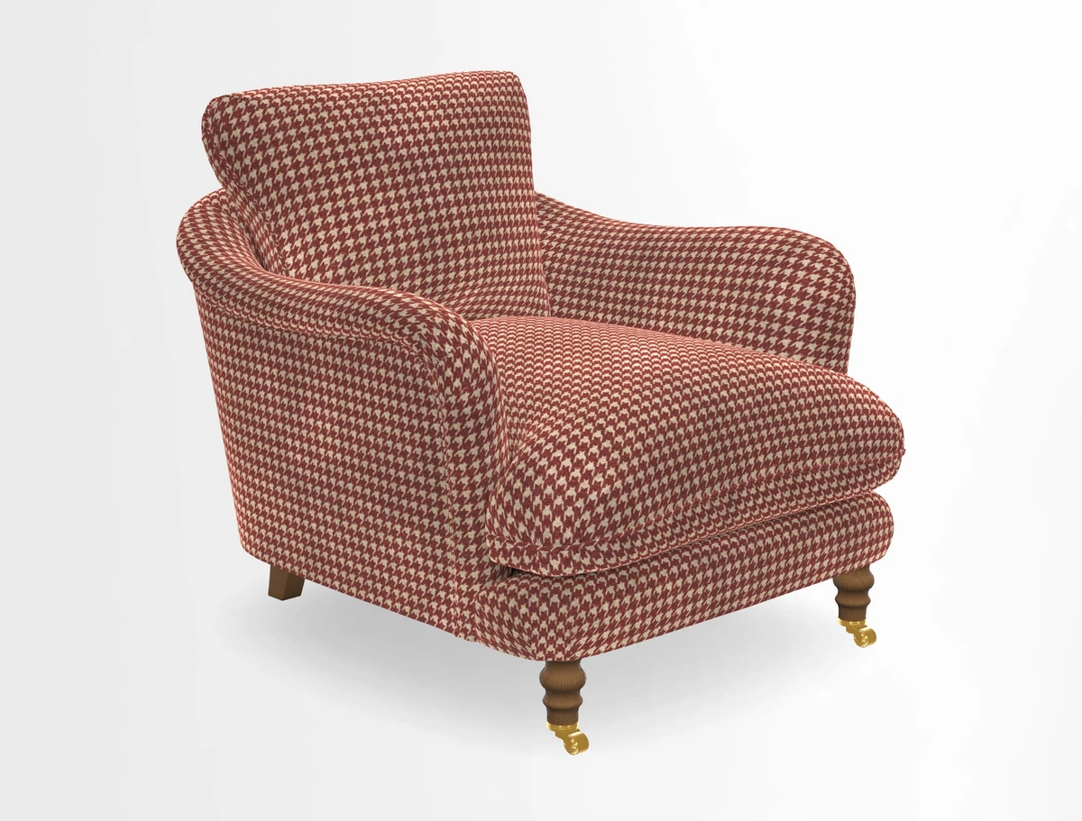 V&A Collection Pugin Chair in Two Tone Plain Biscuit