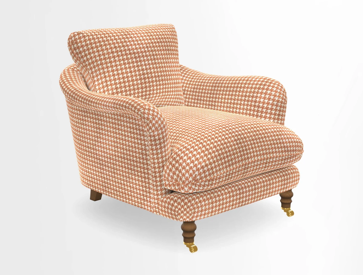 V&A Collection Pugin Chair in Two Tone Plain Biscuit