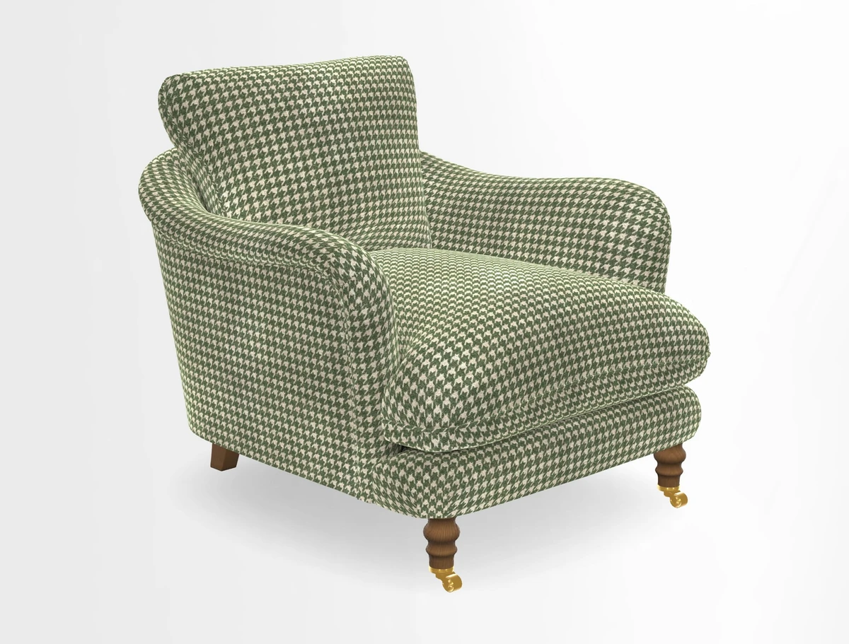 V&A Collection Pugin Chair in Two Tone Plain Biscuit