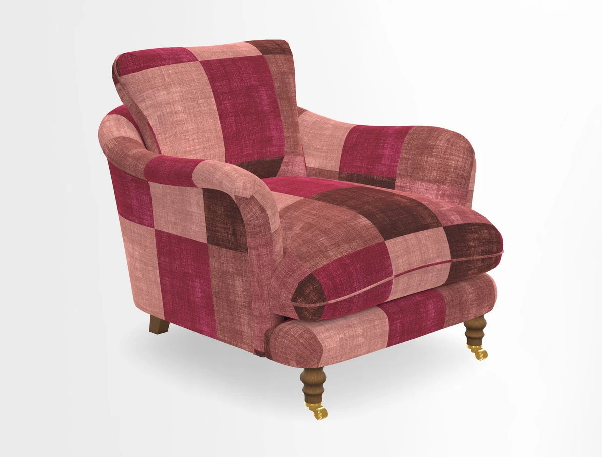 V&A Collection Pugin Chair in Two Tone Plain Biscuit