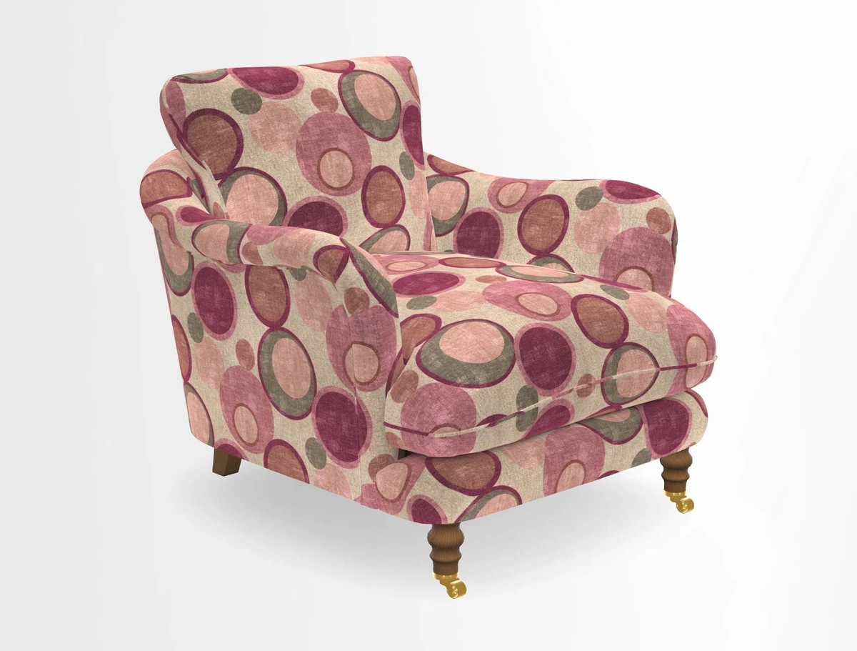 V&A Collection Pugin Chair in Two Tone Plain Biscuit