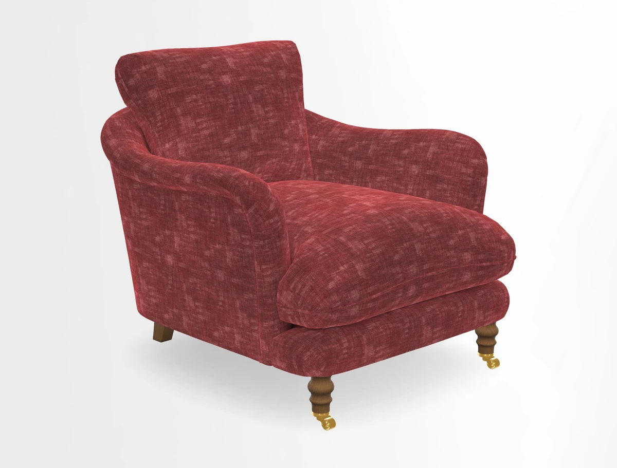 V&A Collection Pugin Chair in Two Tone Plain Biscuit