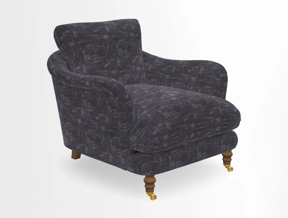 V&A Collection Pugin Chair in Two Tone Plain Biscuit