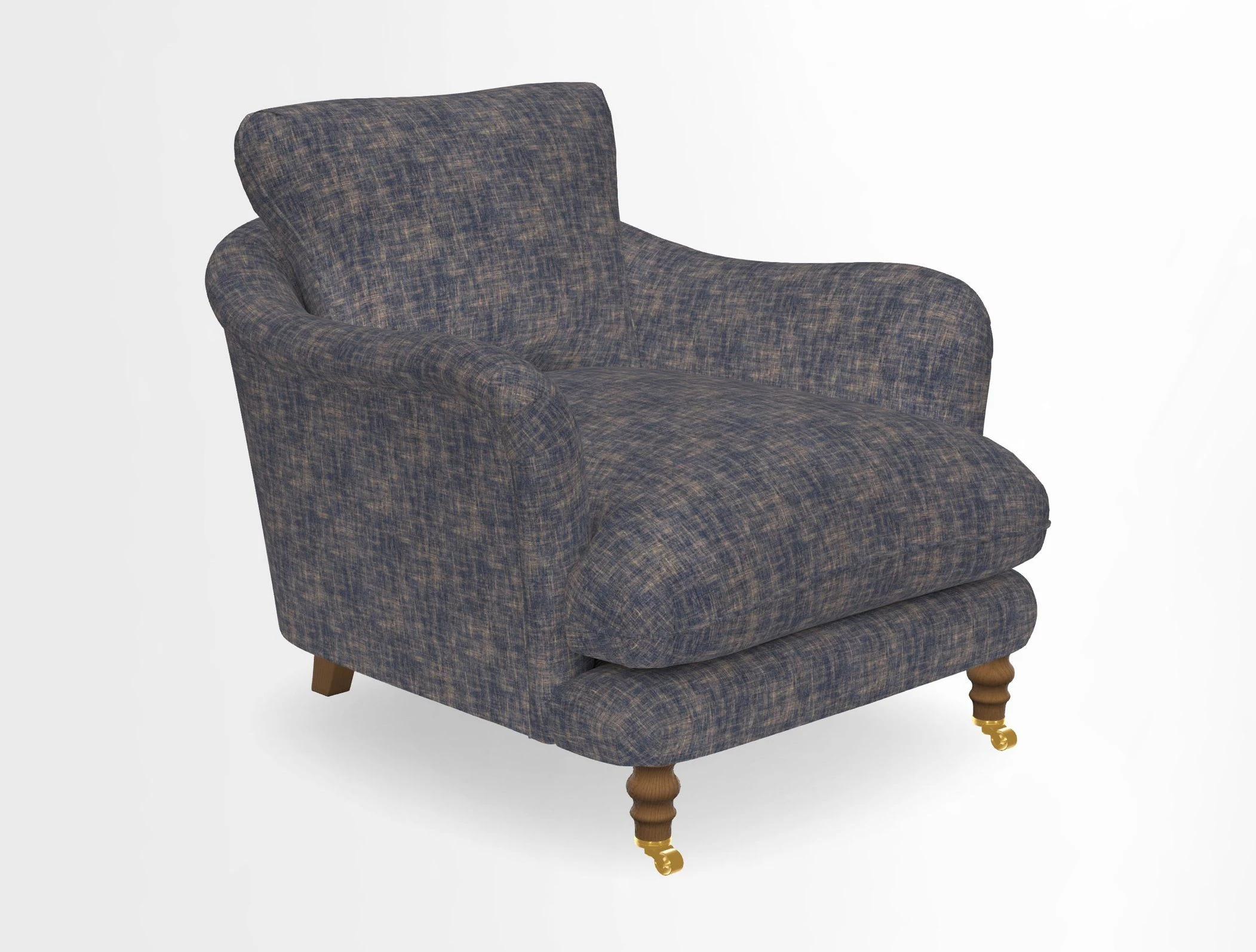 V&A Collection Pugin Chair in Two Tone Plain Biscuit