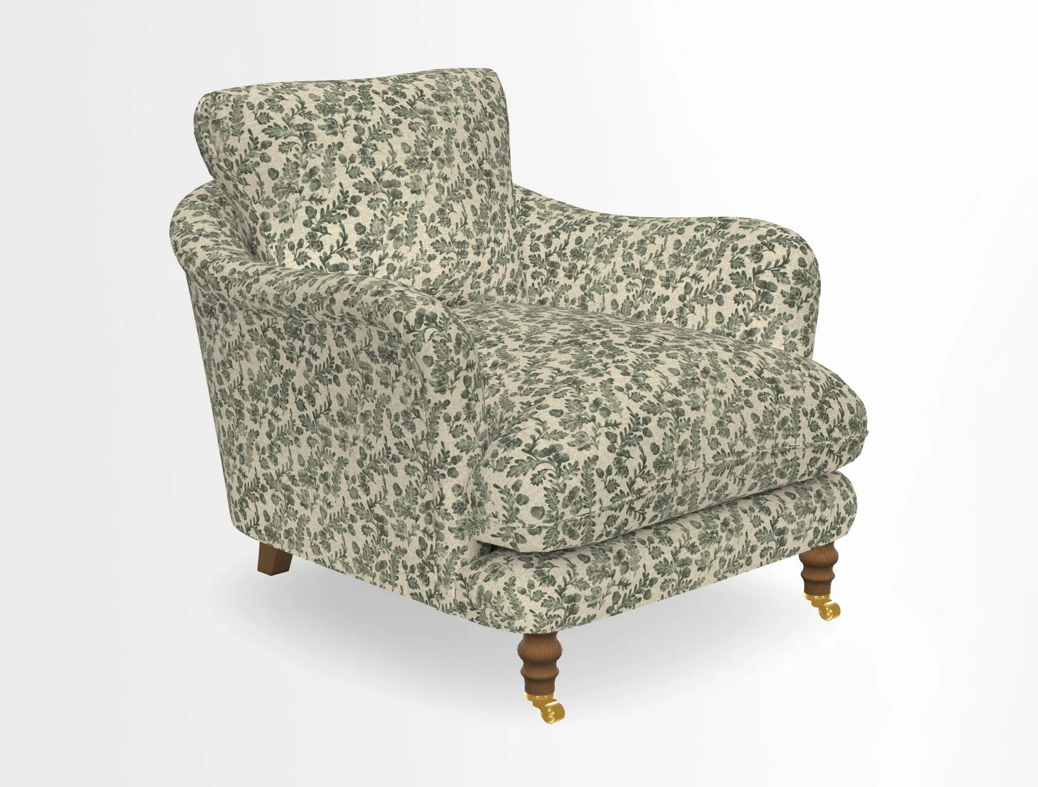 V&A Collection Pugin Chair in Two Tone Plain Biscuit