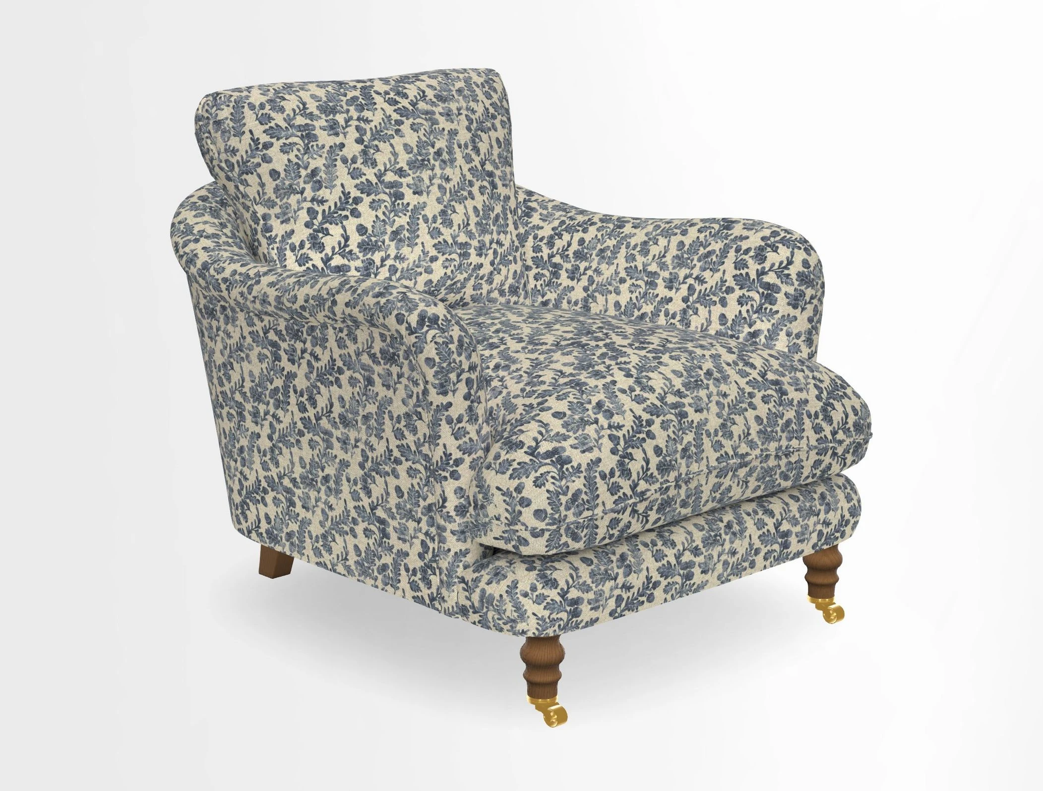 V&A Collection Pugin Chair in Two Tone Plain Biscuit