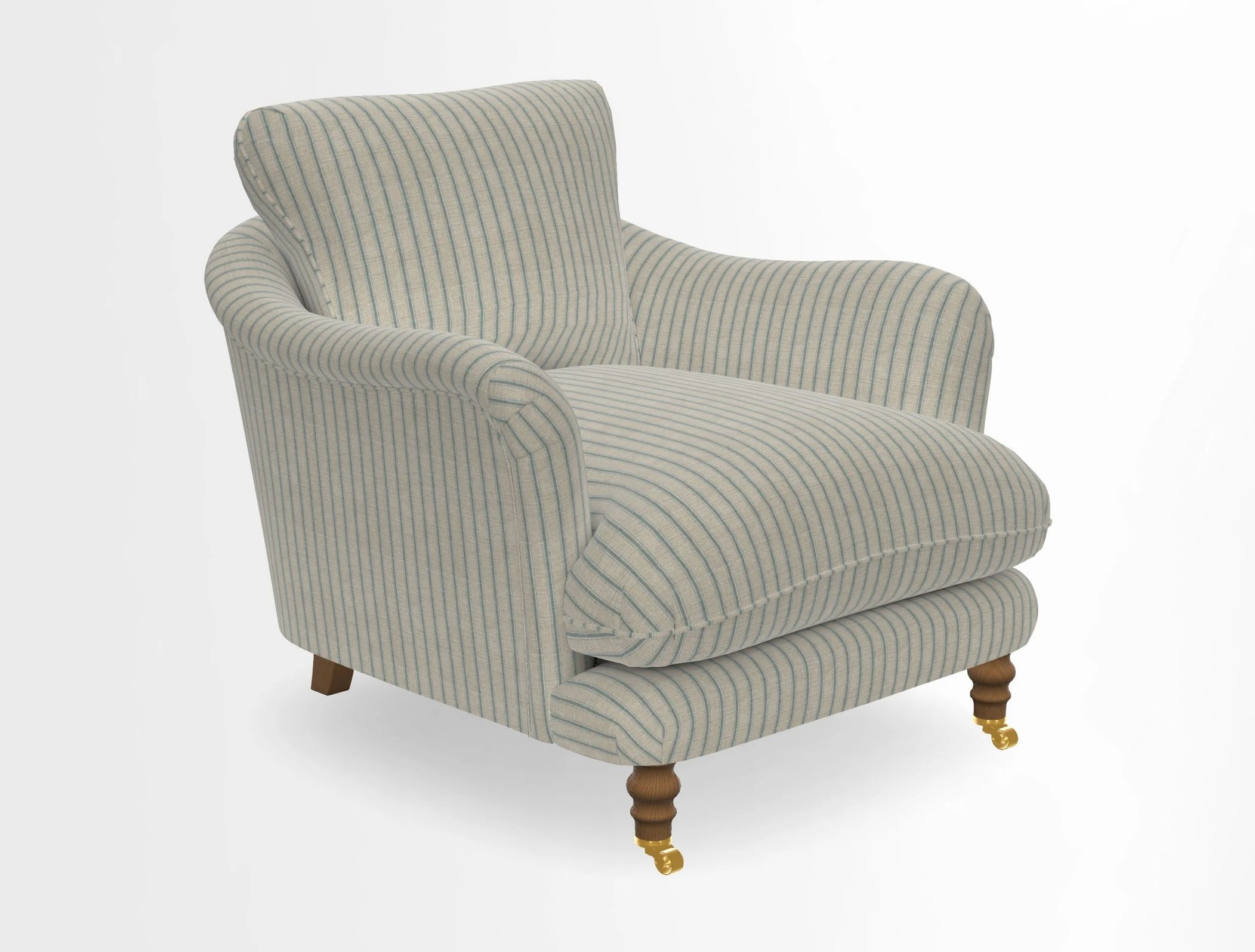 V&A Collection Pugin Chair in Two Tone Plain Biscuit