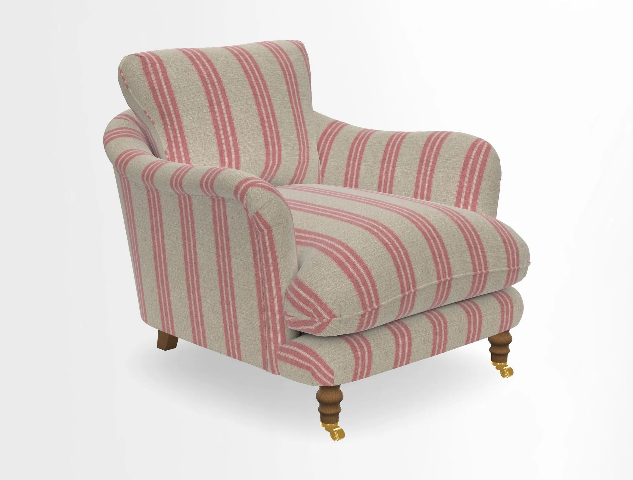 V&A Collection Pugin Chair in Two Tone Plain Biscuit