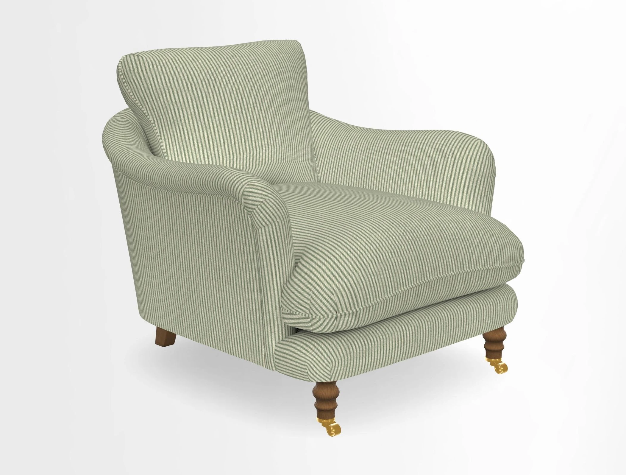 V&A Collection Pugin Chair in Two Tone Plain Biscuit