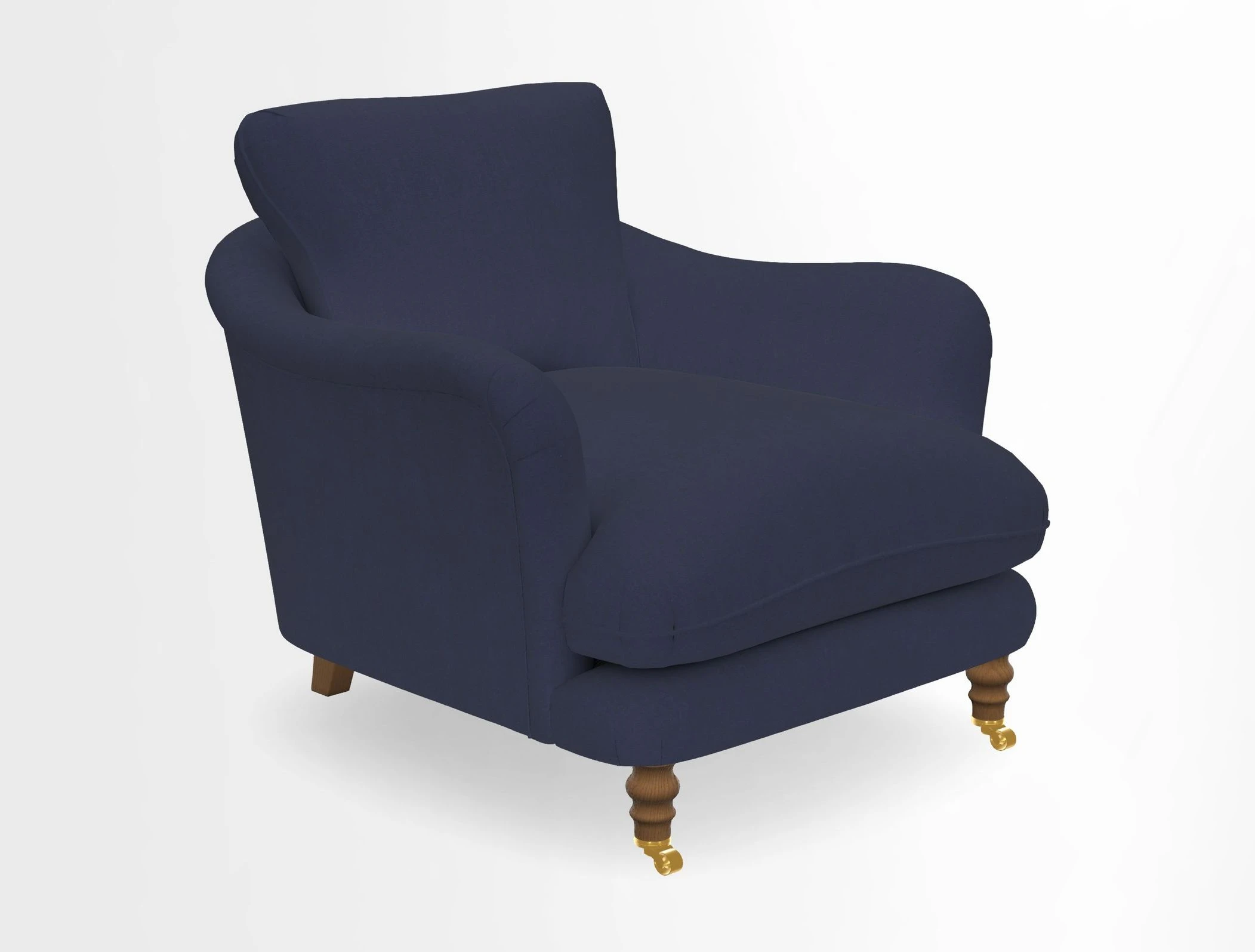 V&A Collection Pugin Chair in Two Tone Plain Biscuit