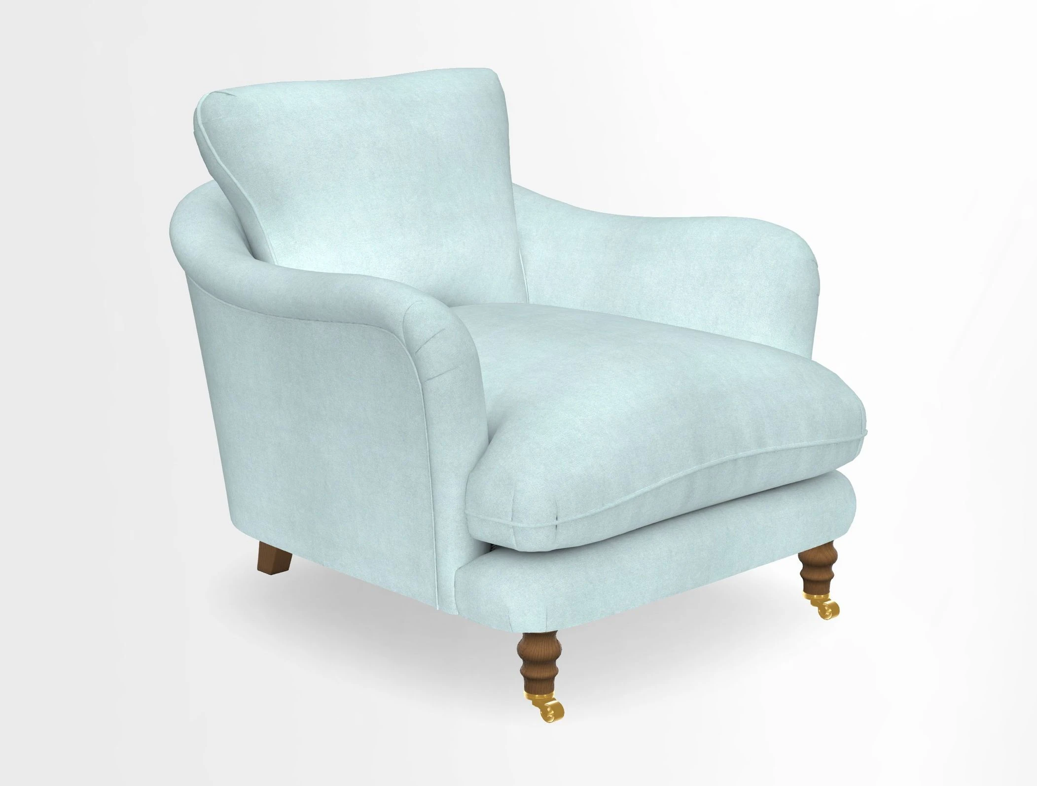 V&A Collection Pugin Chair in Two Tone Plain Biscuit