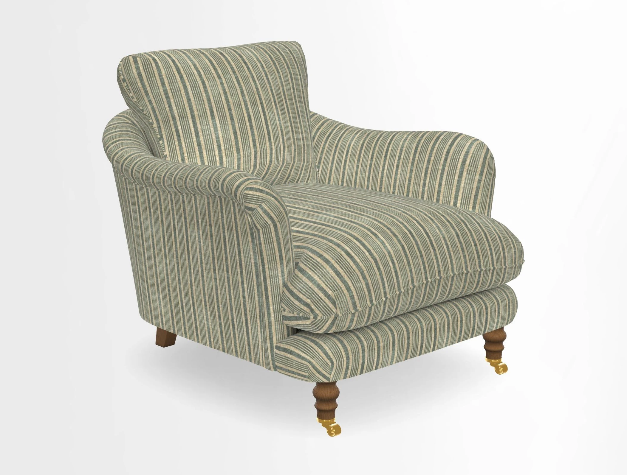V&A Collection Pugin Chair in Two Tone Plain Biscuit