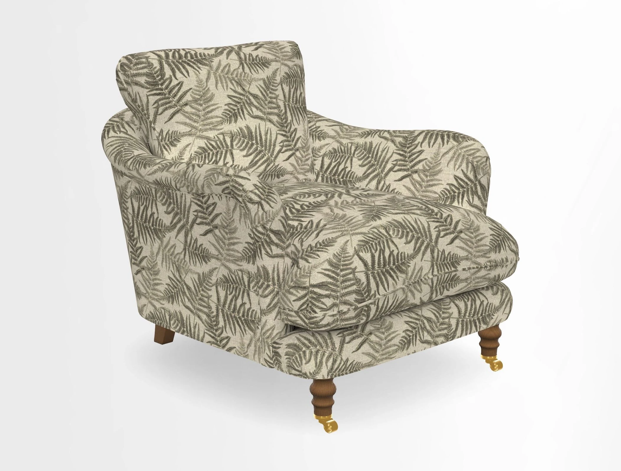 V&A Collection Pugin Chair in Two Tone Plain Biscuit