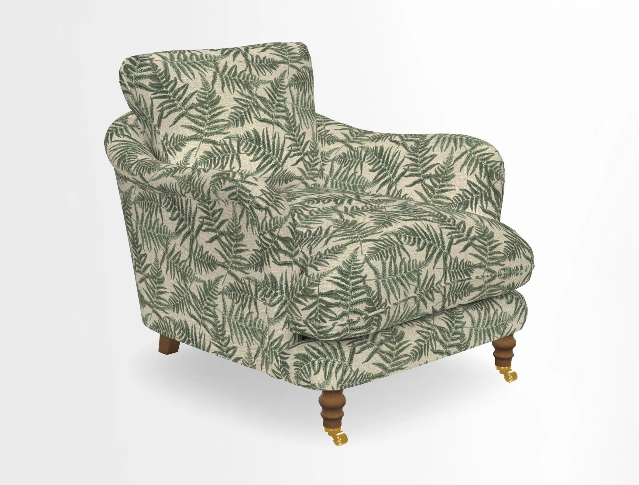 V&A Collection Pugin Chair in Two Tone Plain Biscuit