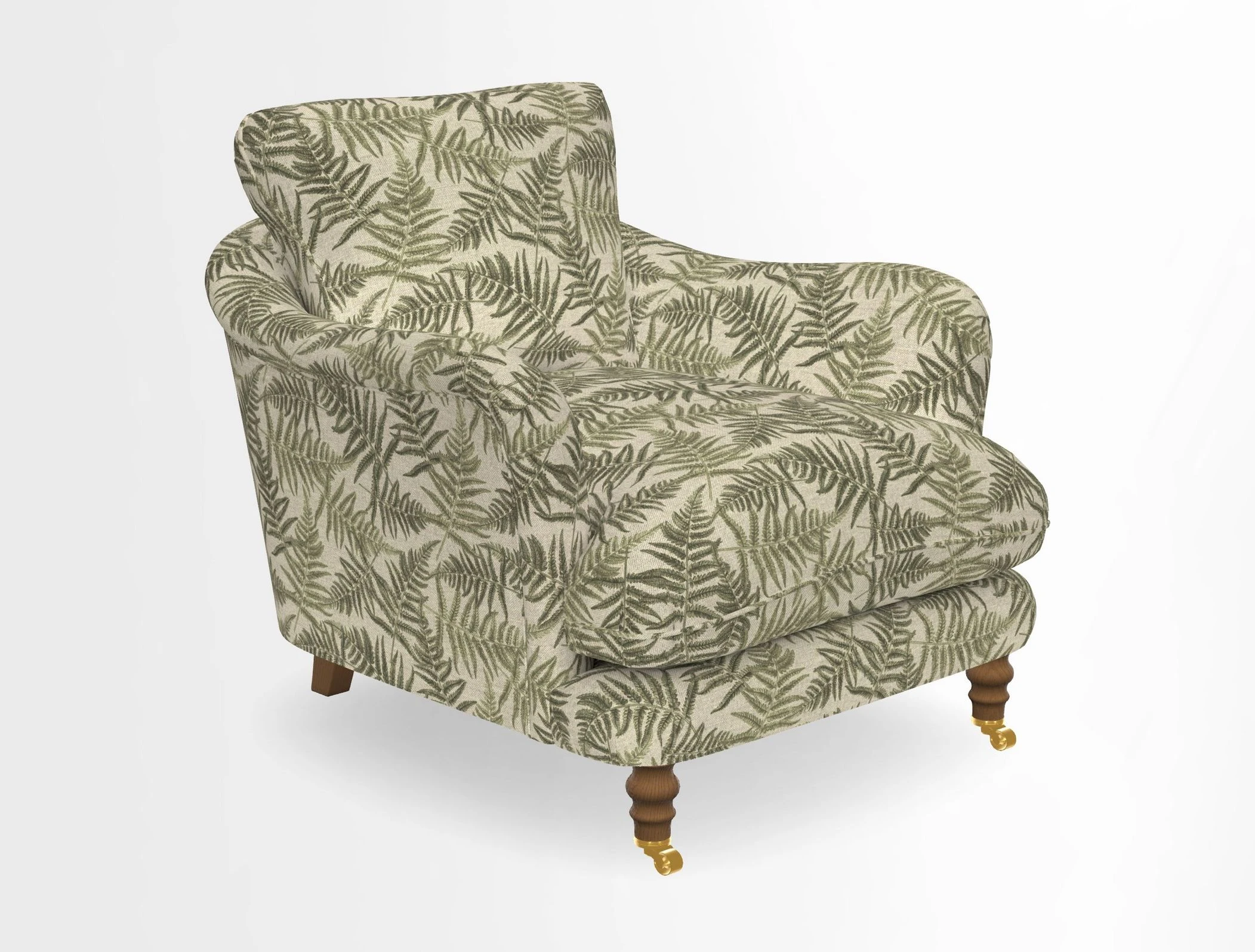 V&A Collection Pugin Chair in Two Tone Plain Biscuit