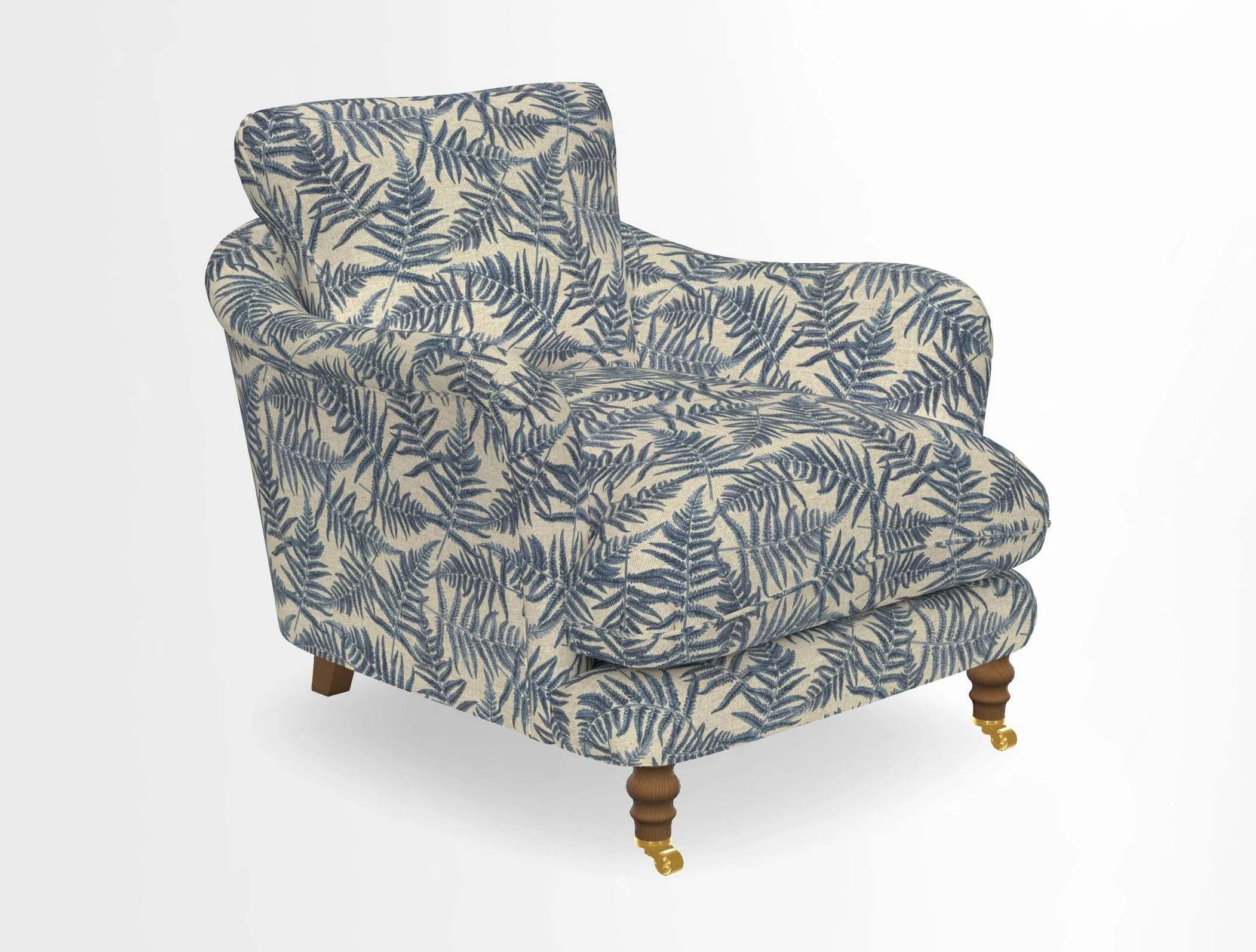 V&A Collection Pugin Chair in Two Tone Plain Biscuit
