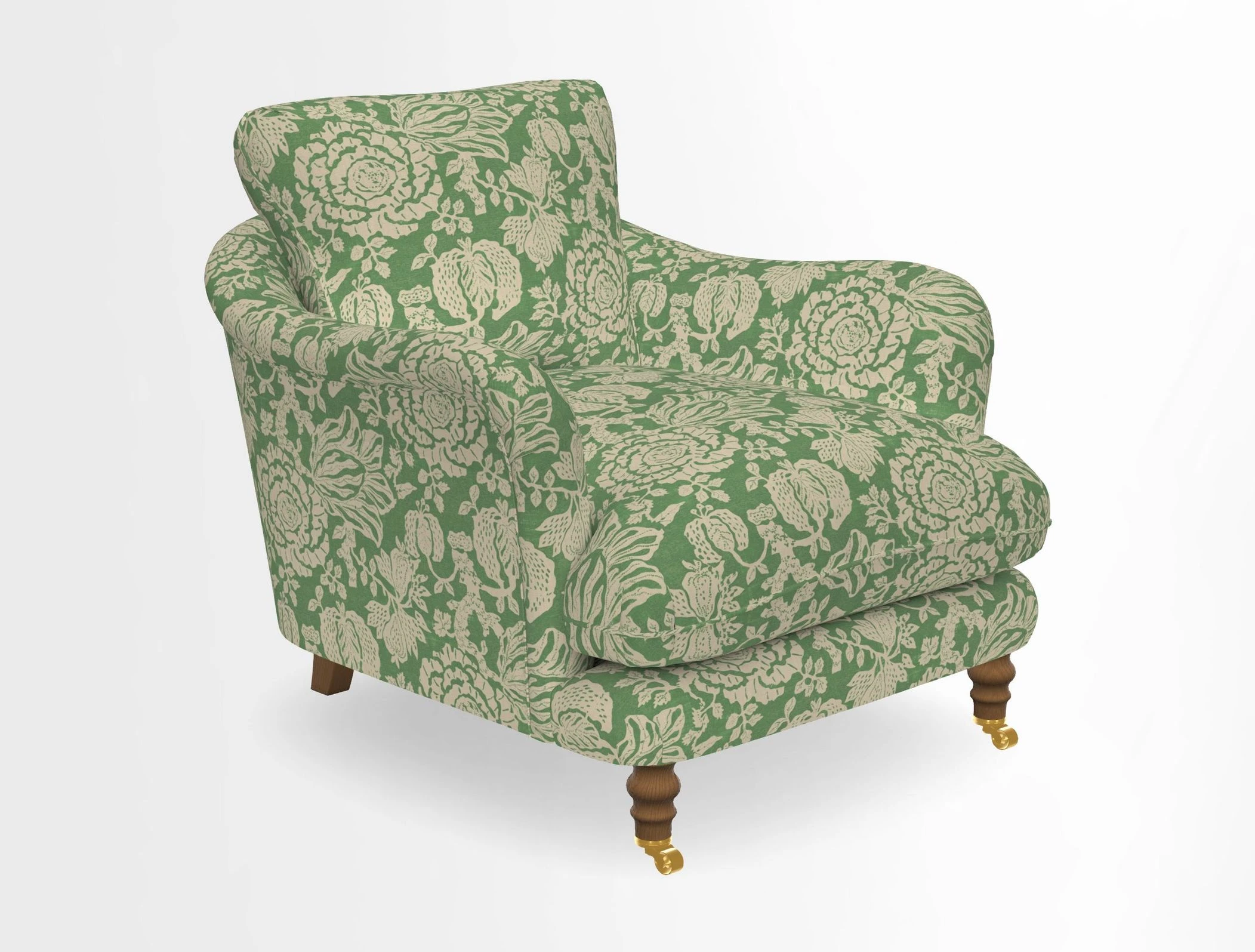 V&A Collection Pugin Chair in Two Tone Plain Biscuit