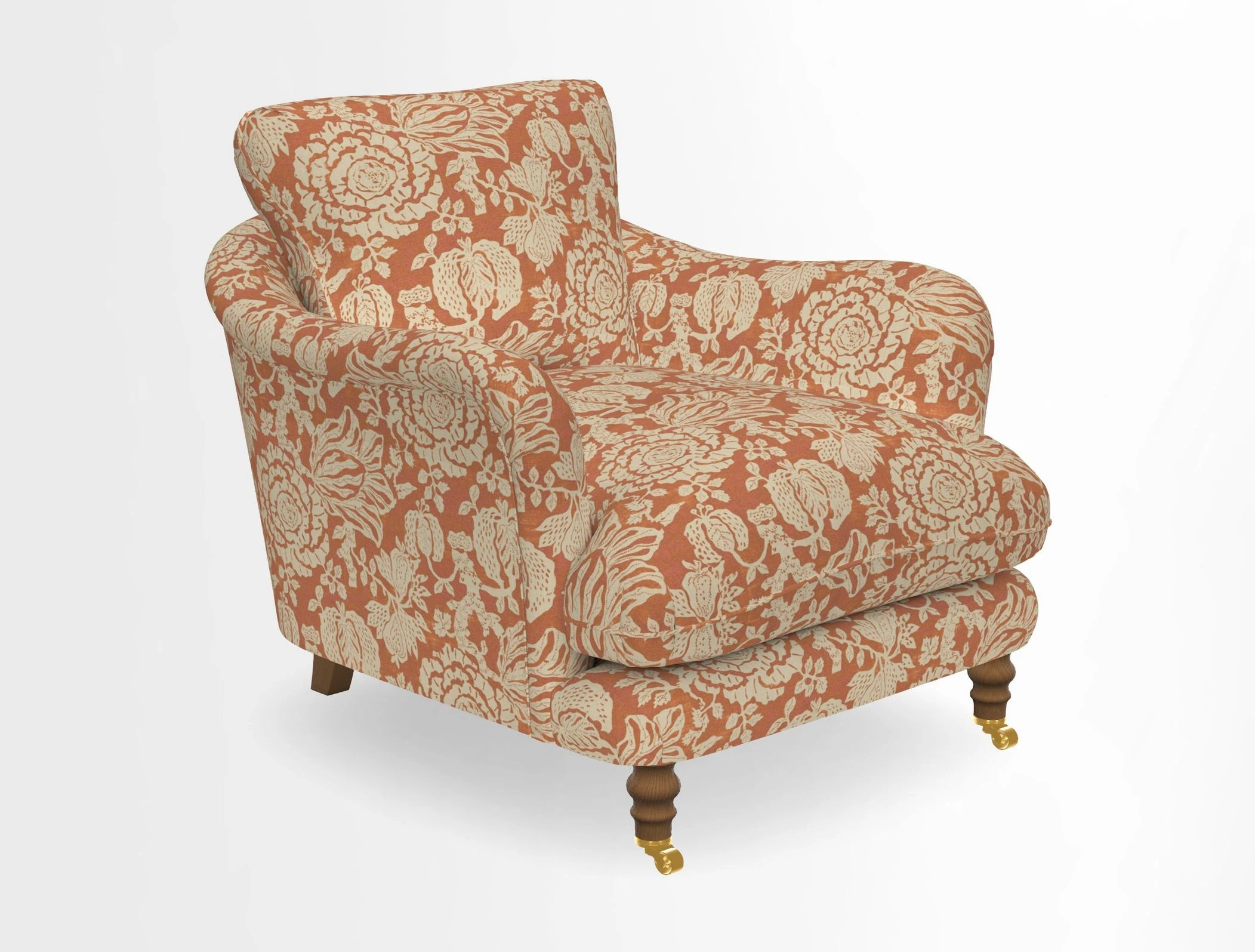 V&A Collection Pugin Chair in Two Tone Plain Biscuit