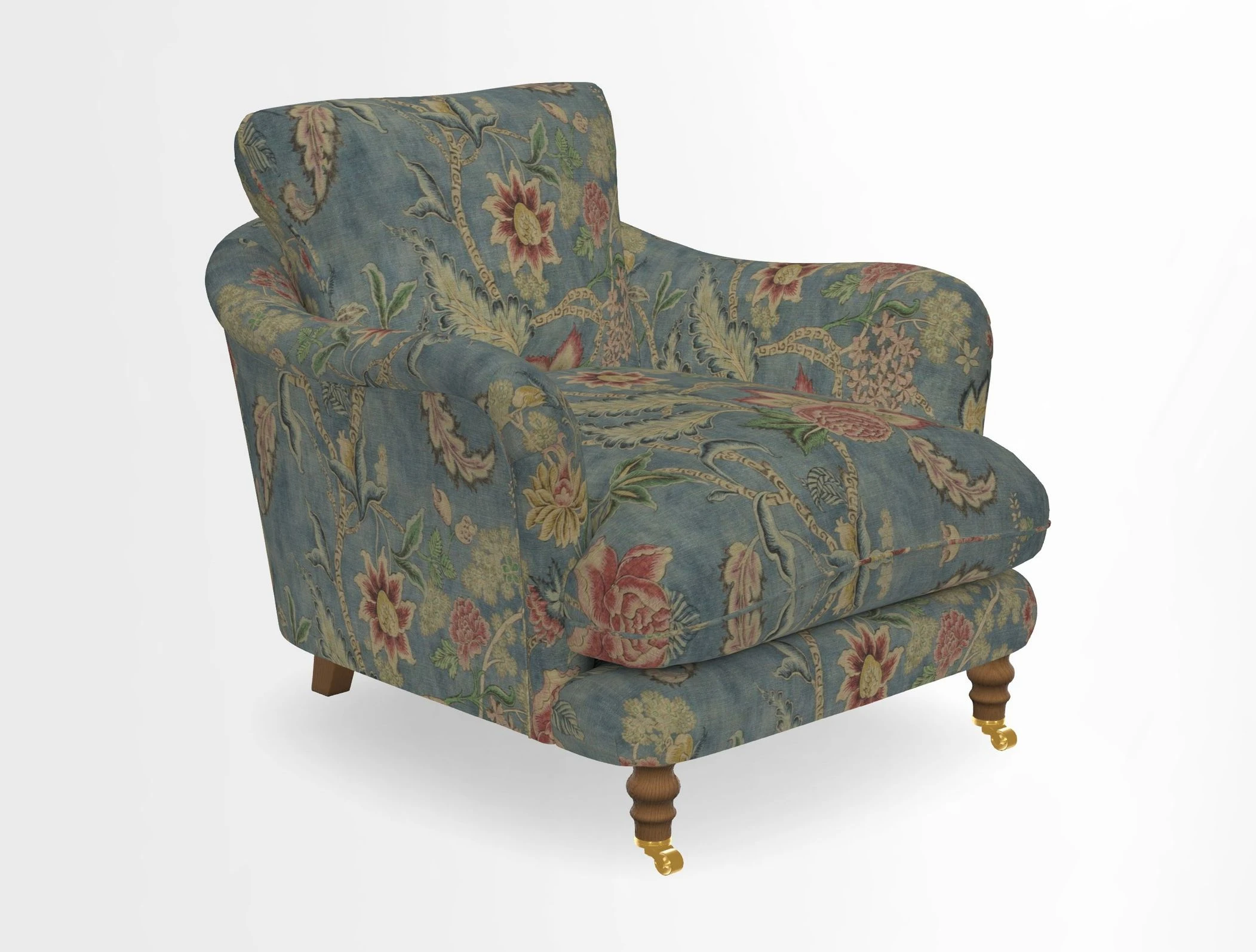 V&A Collection Pugin Chair in Two Tone Plain Biscuit
