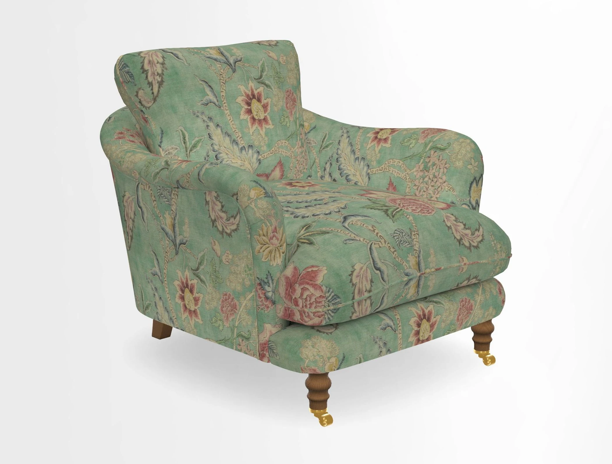 V&A Collection Pugin Chair in Two Tone Plain Biscuit