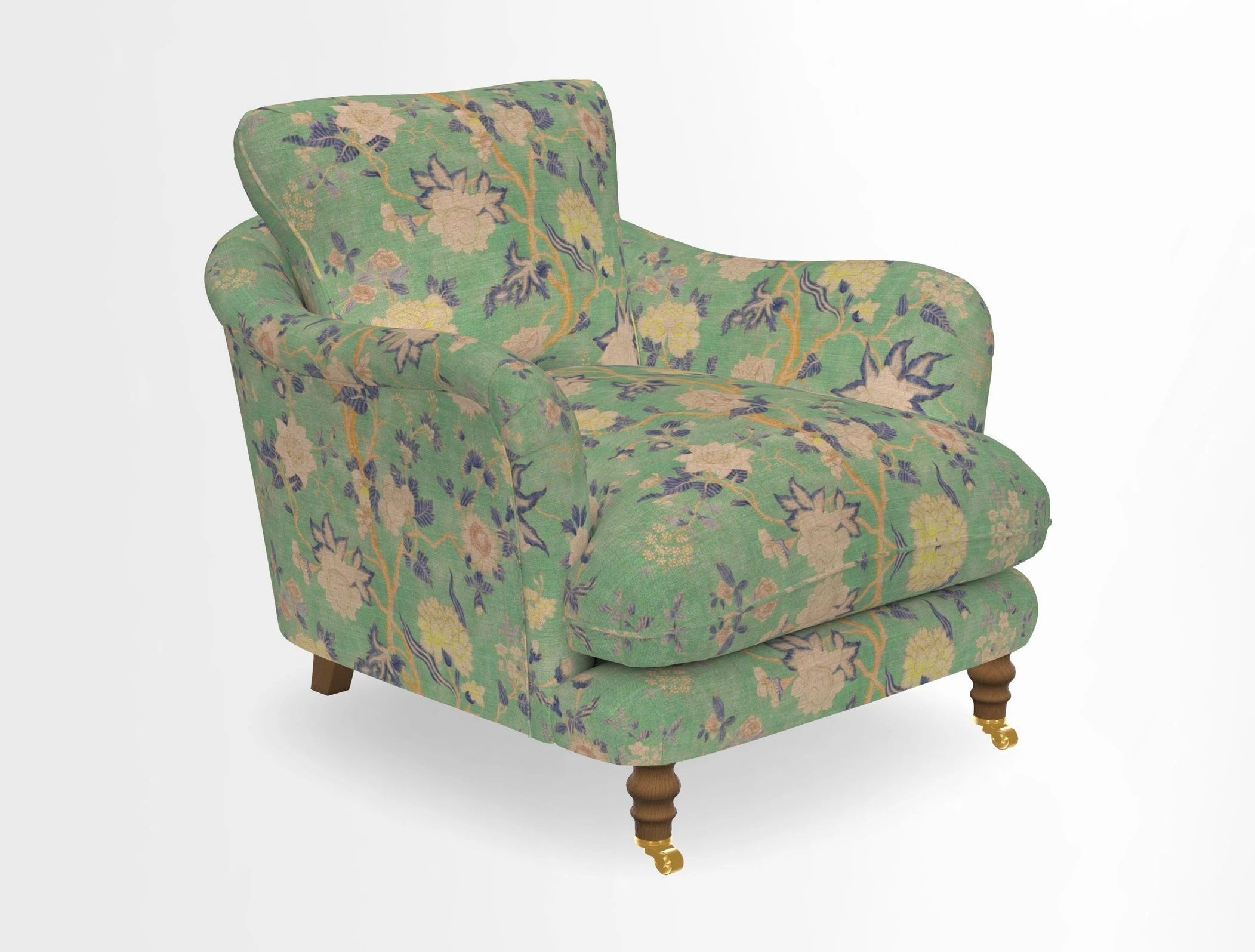 V&A Collection Pugin Chair in Two Tone Plain Biscuit
